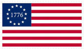 1776 American Flag Table